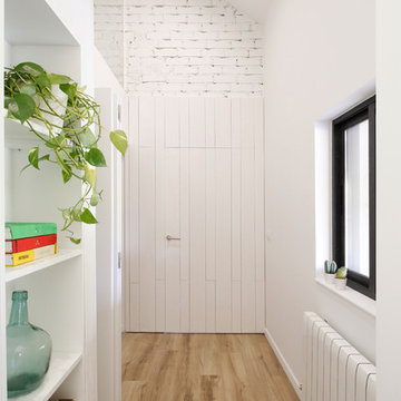 Pasillo y acceso a habitaciones