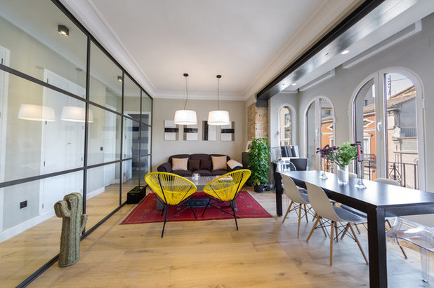 Contemporáneo Sala de estar by Ebano Arquitectura de Interiores