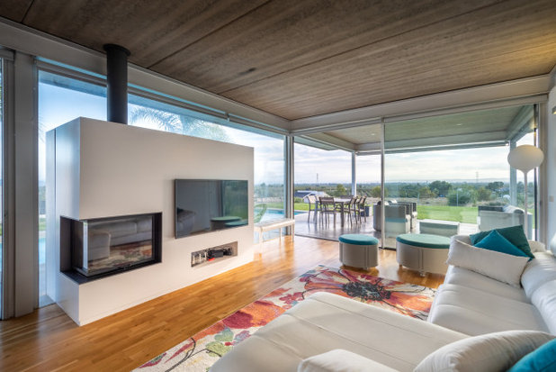 Moderno Sala de estar by Ascoz Arquitectura