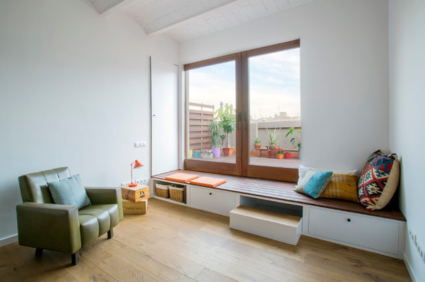 Ecléctico Sala de estar by Nook Architects