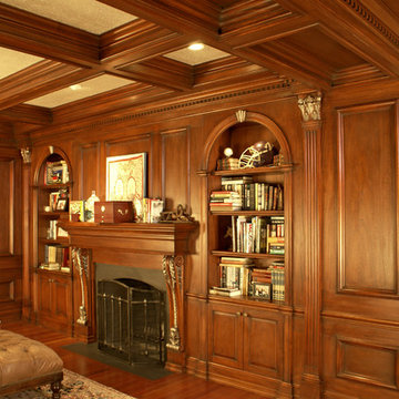 Living Room, Panel Wood Wall, NJ