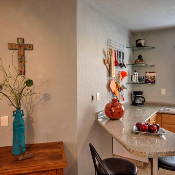 San Miguel de Allende - Total remodeling of small apartment, before & after