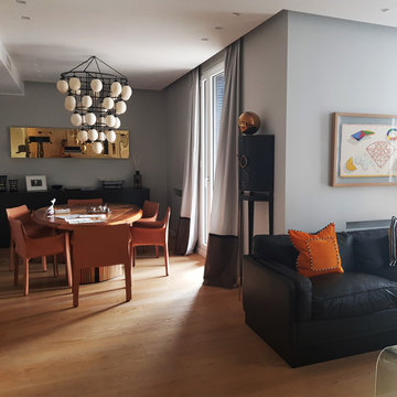Attico contemporaneo in Monte Napoleone