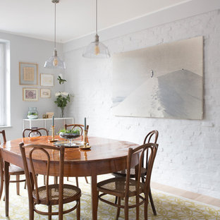 Ispirazione per una sala da pranzo chic