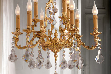 Light Gold and Crystal Collection