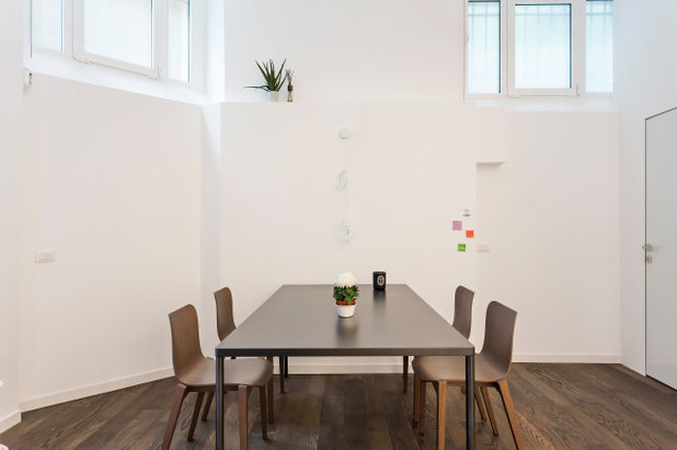 Moderno Sala da Pranzo by VIRGINIA TENTORI ARCHITETTO