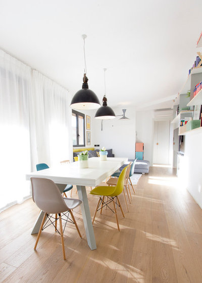 Scandinavian Dining Room by m+m architettura