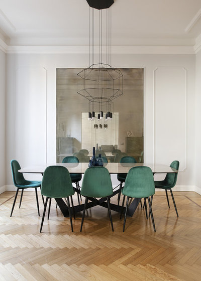 Contemporaneo Sala da Pranzo by Arabella Rocca Design