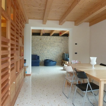 ristrutturazione casa in collina