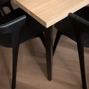 Sala da Pranzo | Dettaglio tavolo e sedie