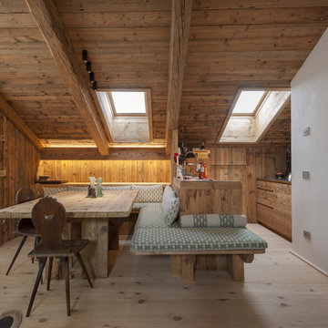 Sala da pranzo | Villetta residenziale, Cortina d'Ampezzo (BL)