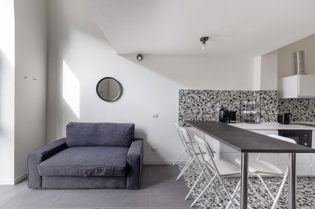 Moderno Sala da Pranzo by Gruppo Tre Architetti