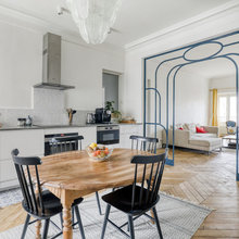 Visite Privée : Mélange des styles dans un appartement parisien