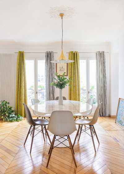 Contemporary Dining Room by Marion Alberge