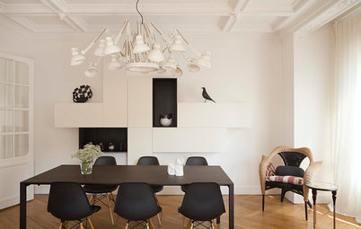 Den lilla svarta: Tio mörka stolar som ger klassisk stil till matsalen