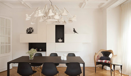 Den lilla svarta: Tio mörka stolar som ger klassisk stil till matsalen