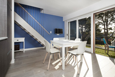 Idées déco pour une salle à manger bord de mer.