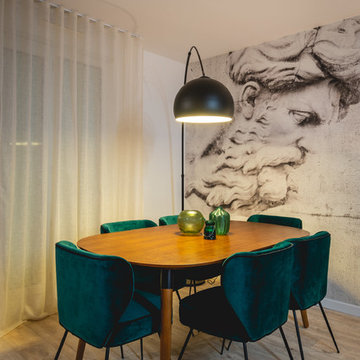 Décoration d'un appartement mélangeant design contemporain et design classique