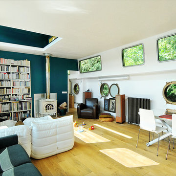 péniche habitée