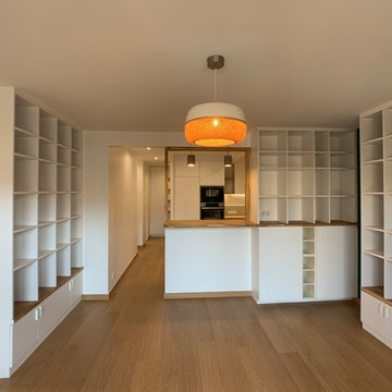 Réaménagement complet d'un appartement de 82m² / PARIS