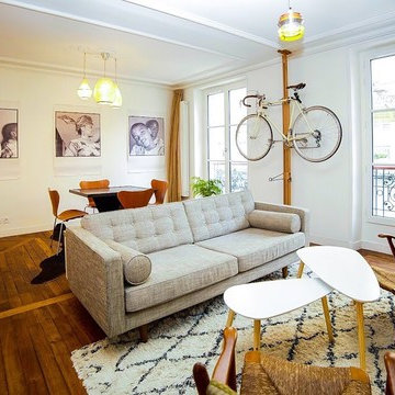 Réaménagement complet d'un appartement parisien