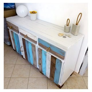Relooking Buffet Bord de mer - Beach Style - Dining Room - Montpellier - by  2nd Chance Créations | Houzz AU