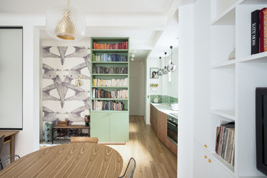 Idée de décoration pour une salle à manger.