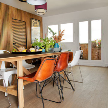 Rénovation d'un appartement familial dans le 18e arrondissement de Paris