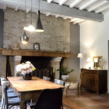 RENOVATION PIECE DE VIE MAISON ANCIENNE