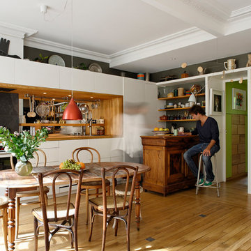 Rénovation totale contemporaine avec le respect de l'ancien