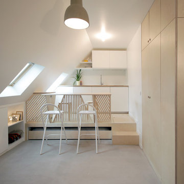 Romain - 15 m² transformé en 2 pièces-cuisine !