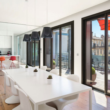 Salle à Manger contemporaine - Appartement P