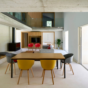 Salle à manger contemporaine - Mas des Rouges-Gorges