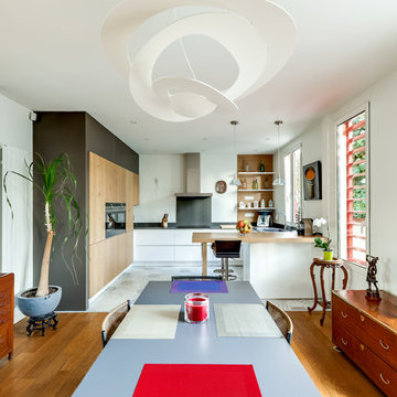 Salle à manger éclectique