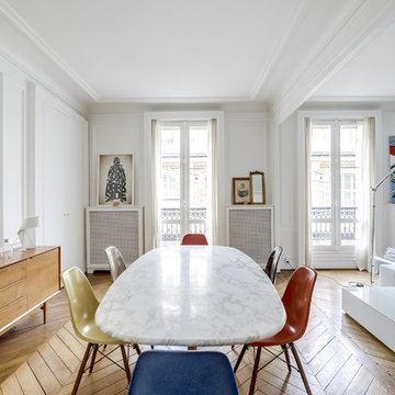 Un appartement parisien, hommage au design des années 50 et 60