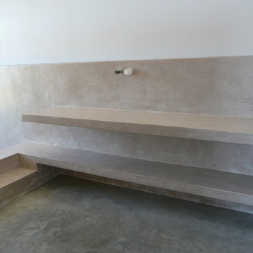 2008 - Salle de Bain en béton ciré en Corse