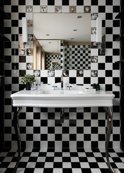 コンテンポラリー 浴室 by Studio Erick Saillet