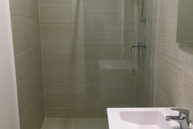 Création d'une salle de douche