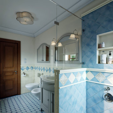 Création de 5 salles de bains dans une nouvelle villa