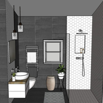Extension maison pour salle de bain