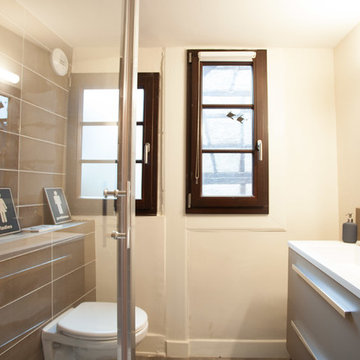 75 Industrial Bath with a Console Sink Ideas You'll Love - August, 2022 |  Houzz