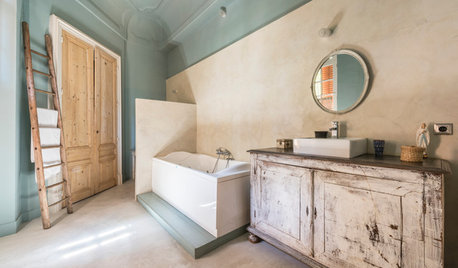 13 meubles vasques en bois réchauffent les salles de bains