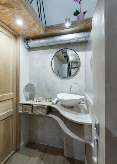 コンテンポラリー 浴室 by Franck Minieri, Photographer