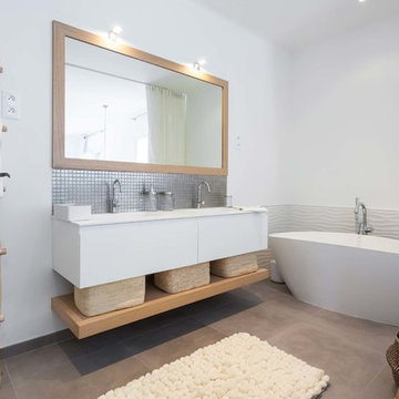 La salle de bain parentale