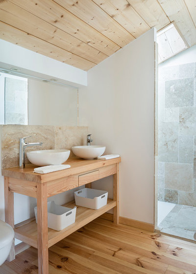 Country Bathroom by Sauger Architectes