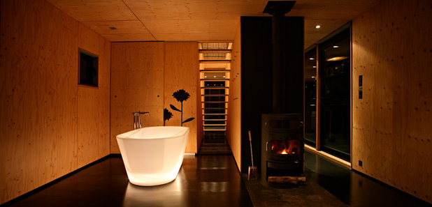 コンテンポラリー 浴室 by Lode Architecture