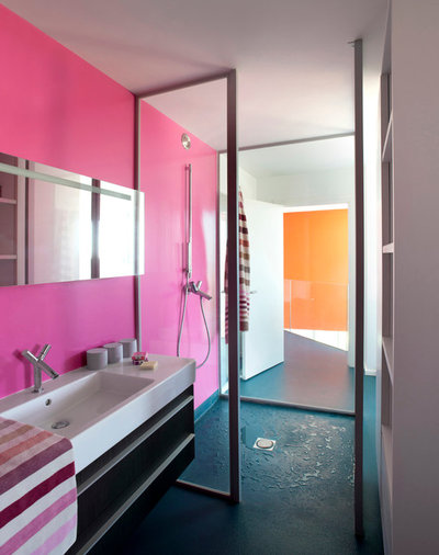 Современный Ванная комната by Bernard Touillon Photographe