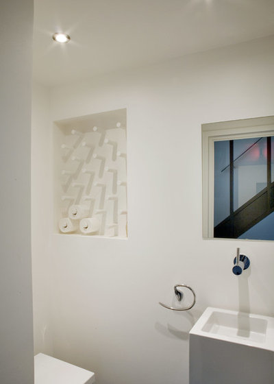 コンテンポラリー 浴室 by Olivier Chabaud Architecte - Paris & Luberon