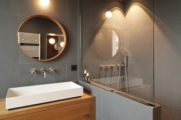 コンテンポラリー 浴室 by Boclaud Architecture