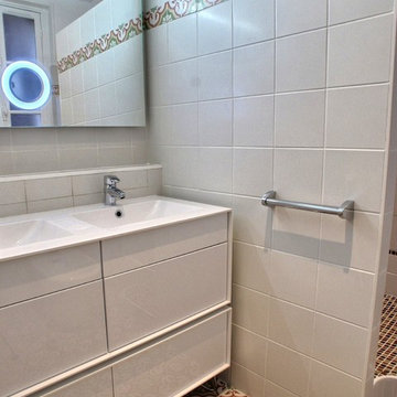 Rénovation d'une chambre et salle de bain à Neuilly-sur-Seine